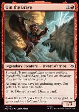 Magic: The Gathering Singles - Óin the Brave The Hobbit - Singles 106 FOILED