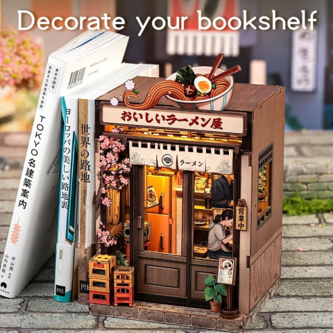 Oishii Kyoto - DIY Miniature House Kit cu LED [4]