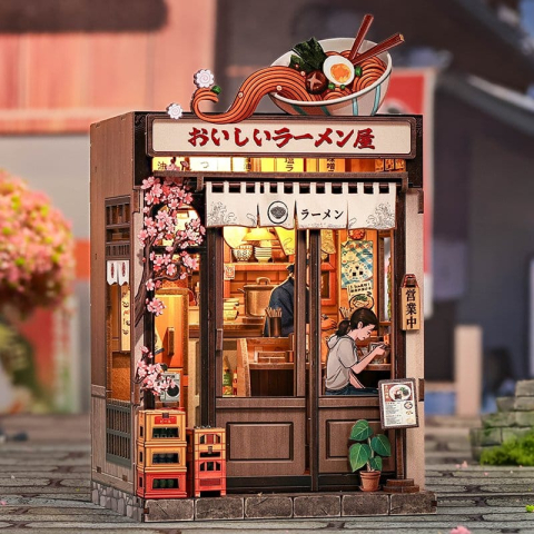 Oishii Kyoto - DIY Miniature House Kit cu LED [6]