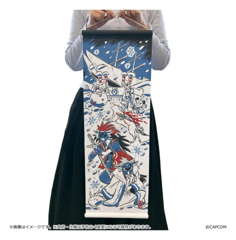 Okami 20th Anniversary Reprint Art Project Tapestry Winter 74 x 28 x 2 cm [1]