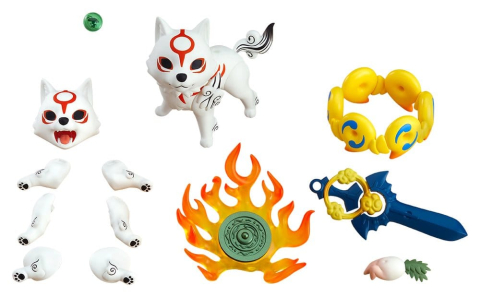 Jucarii - Okami Nendoroid Action Figure Amaterasu DX Ver. 10 cm