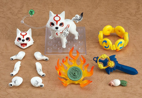 Okami Nendoroid Action Figure Amaterasu DX Ver. 10 cm [1]