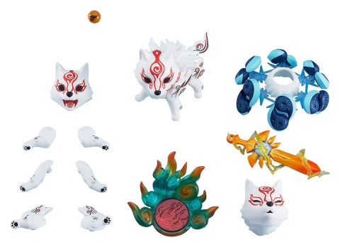 Jucarii - Okami Nendoroid Action Figure Shiranui DX Ver. 10 cm