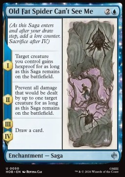 Singles Trading Card Games - Old Fat Spider Can't See Me The Hobbit - Singles 50 FOILED