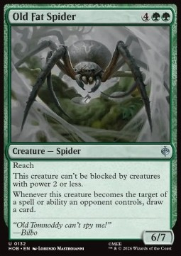 Magic: The Gathering Singles - Old Fat Spider The Hobbit - Singles 132 FOILED