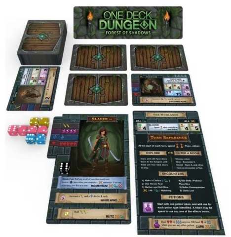 One Deck Dungeon: Forest of Shadows - Joc Roguelike Cooperativ [1]