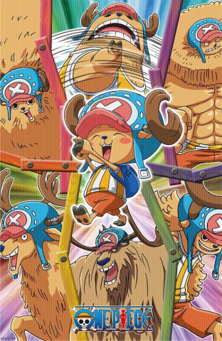 One Piece 3D Poster Chopper 38 x 58 cm [4]