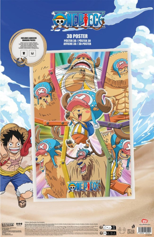 One Piece 3D Poster Chopper 38 x 58 cm [2]
