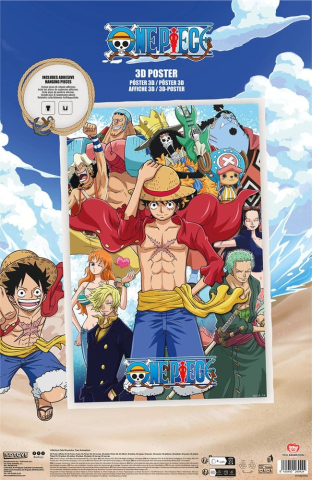 One Piece 3D Poster Group Fishman Island 38 x 58 cm [2]