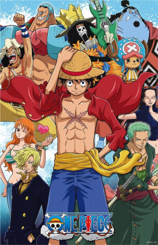 One Piece 3D Poster Group Fishman Island 38 x 58 cm [4]