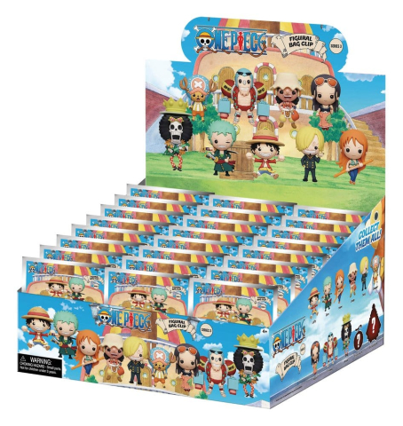 One Piece 3D PVC Bag Clips Series 3 Blind Bag Display (24) [2]