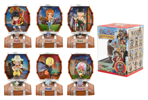 One Piece Barrel Capsule Mini Figure Blind Box 9cm [2]