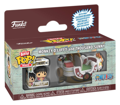 Collectibles - One Piece Bitty POP! Ride Vinyl Figure Thousand Sunny w/Luffy 2,5 cm