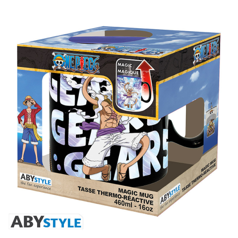 One Piece Cana Termosensibila Gear 5 Luffy vs Five Elders 460 ml [1]