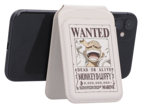 One Piece Card Holder Luffy Wanted Poster 10 cm [1]