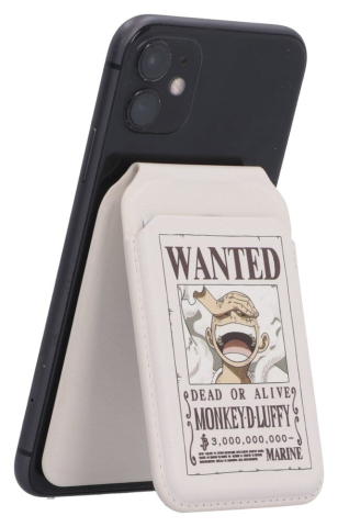 Fashion & Accessories - One Piece Card Holder Luffy Wanted Poster 10 cm