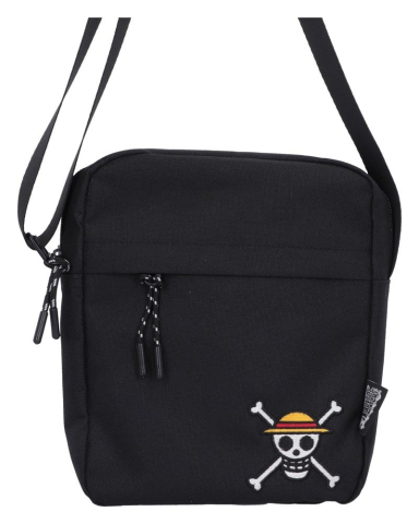One Piece Crossbody Bag Luffy Jolly Roger (Black) 23 cm [1]