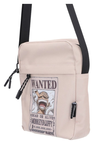 Fashion & Accessories - One Piece Crossbody Bag Luffy Wanted Poster 23 cm