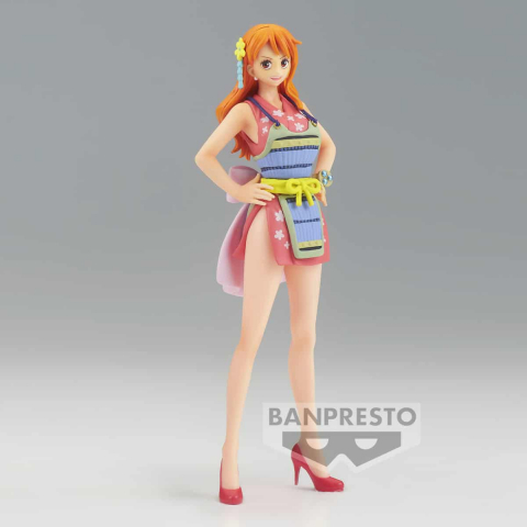 Figurine - One Piece DXF The Grandline Lady Wanokuni Vol. 8 – Figurina Nami (15cm)
