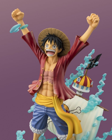 One Piece Figuarts ZERO (STARTune) PVC Figure Monkey D. Luffy -Setting out for the New World- 25 cm [4]