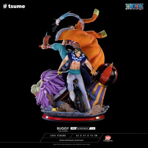 One Piece HQS Dioramax Figure 1/4 Buggy the Clown [1]