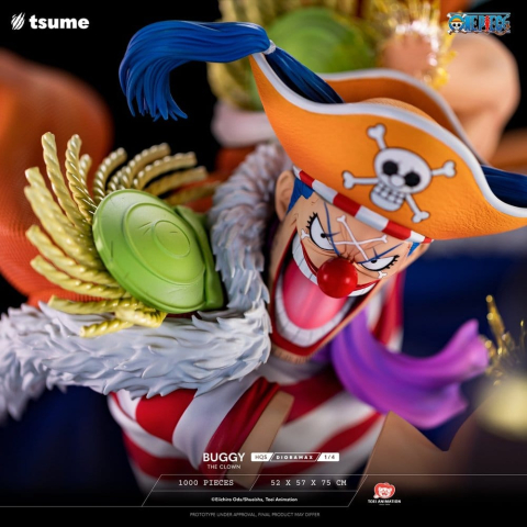 One Piece HQS Dioramax Figure 1/4 Buggy the Clown [0]