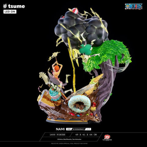 One Piece HQS Dioramax Figure 1/6 Nami 64 cm [4]