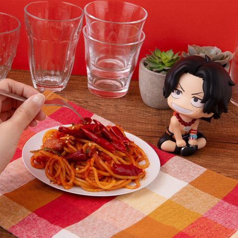 PRECOMENZI - One Piece Look Up PVC Figure Portgas D. Ace 11 cm (Repeat)
