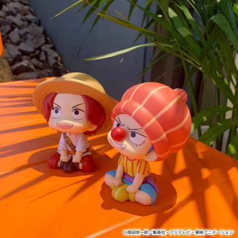 One Piece Look Up PVC Figures 2-Pack Shanks & Buggy Childhood Ver. 11 cm (with gift) [18]