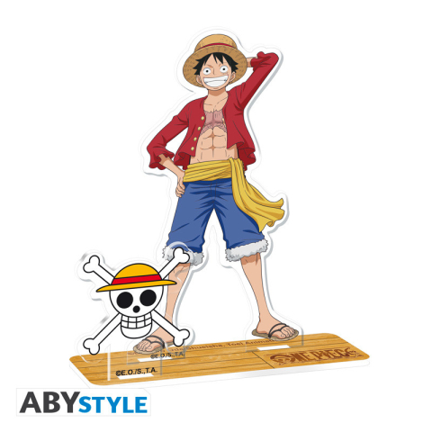 Pop Culture - One Piece – Luffy Acryl Figure by ABYstyle (9 cm)