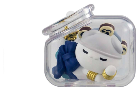 One Piece Mega Cat Project Mini Figures Good Night NyanPieceNyan! Ver. Luffy with rivals 6 cm Blind Box Assortment (8) [4]