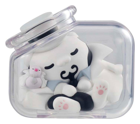 One Piece Mega Cat Project Mini Figures Good Night NyanPieceNyan! Ver. Luffy with rivals 6 cm Blind Box Assortment (8) [6]
