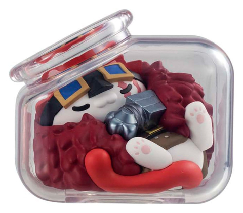 One Piece Mega Cat Project Mini Figures Good Night NyanPieceNyan! Ver. Luffy with rivals 6 cm Blind Box Assortment (8) [7]
