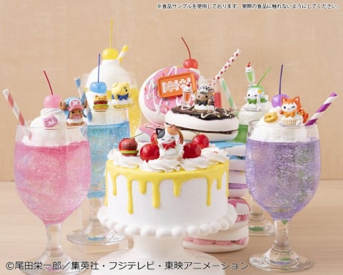 One Piece Mega Cat Project Mini Figures NyanPieceNyan! Diner! 3 cm Blind Box Display (6) [7]