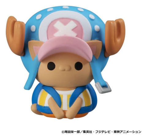 One Piece Mega Cat Project Mini Figures NyanPieceNyan! I'm gonna be king of Paw-rates!! Blind Box Assortment (8) (Repeat) [3]