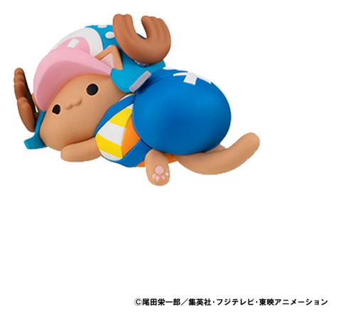 One Piece Mega Cat Project Trading Figure Egghead NyanPieceNyan! Stickie! 3 cm Assortment (8) [4]