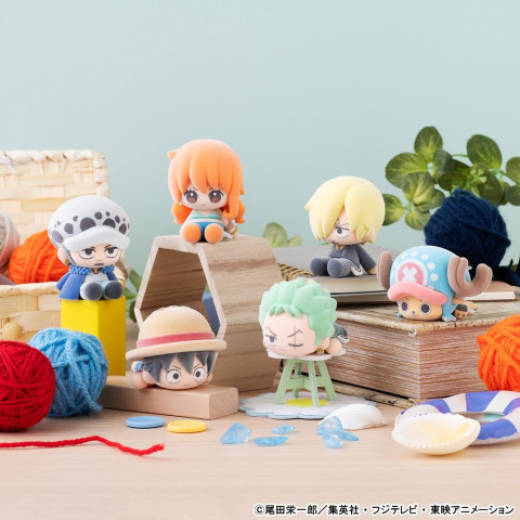One Piece Nuippo Blind Box Mini Figures 6 cm Display (6) [6]