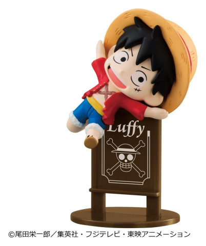 One Piece Ochatomo series Mini Figures Pirates Party 4 cm Blind Box Display (8) (Repeat) [1]