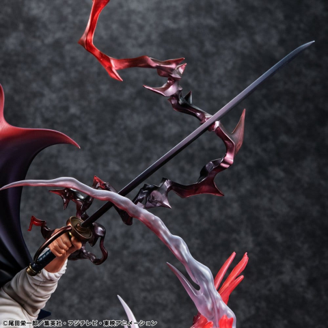 One Piece P.O.P SA-MAXIMUM PVC Statue Leader of Red Hair Pirates Red-Haired Shanks Kamusari 25 cm [6]