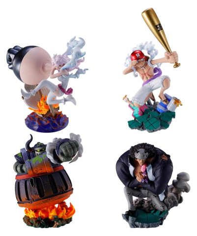 One Piece Petitrama series LOGBOX RE BIRTH Ver. Egghead 02 Mini Figures 8 cm Blind Box Display (4) [11]