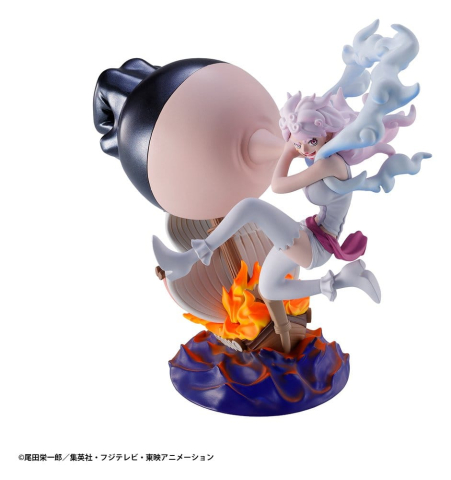 Collectibles - One Piece Petitrama series LOGBOX RE BIRTH Ver. Egghead 02 Mini Figures 8 cm Blind Box Display (4)