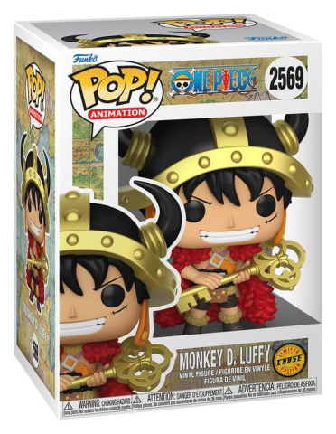 One Piece POP! Animation Vinyl Figures Luffy w/Chase 9 cm Assortment (6) [2]