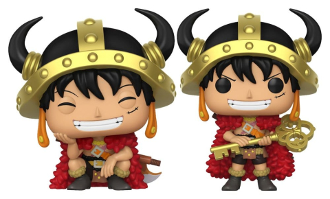One Piece POP! Animation Vinyl Figures Luffy w/Chase 9 cm Assortment (6) [4]