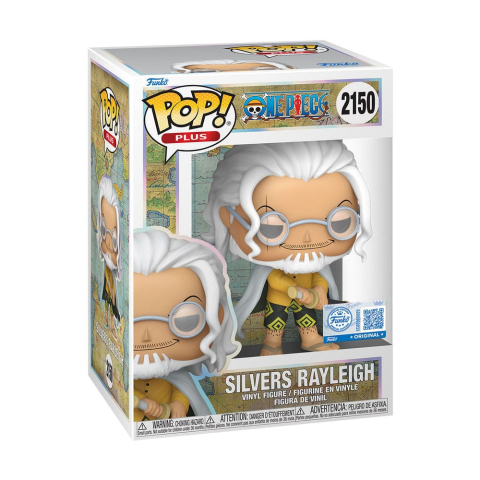 Collectibles - One Piece POP! Animation Vinyl Figures Silvers Rayleigh with Chase Exclusive 9 cm Assortment (6)
