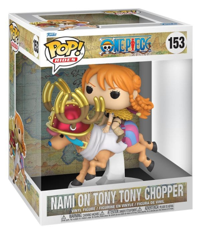 Collectibles - One Piece POP! Rides Deluxe Vinyl Figure Nami & Chopper 15 cm