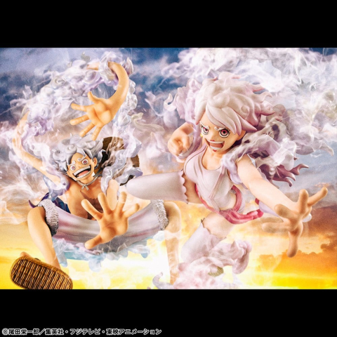 One Piece Portrait.Of.Pirates PVC Figure "Evolutionary History" Monkey D. Luffy "Gear Fifth" 26 cm [16]