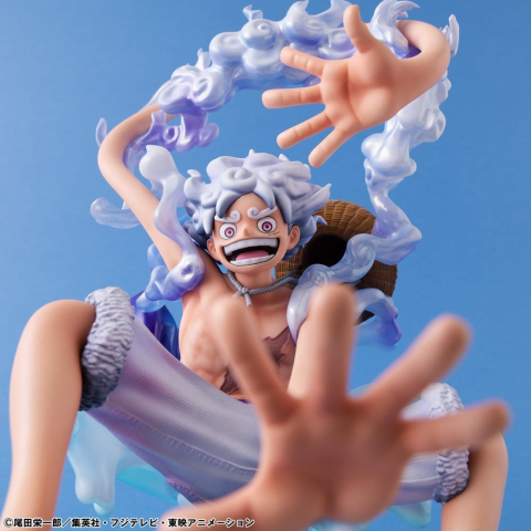 One Piece Portrait.Of.Pirates PVC Figure "Evolutionary History" Monkey D. Luffy "Gear Fifth" 26 cm [6]