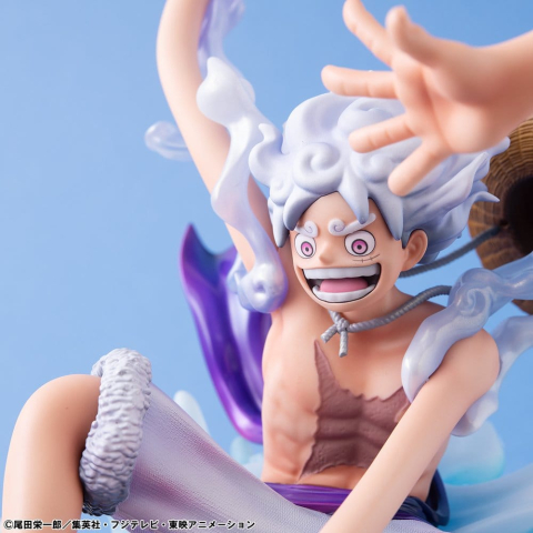 One Piece Portrait.Of.Pirates PVC Figure "Evolutionary History" Monkey D. Luffy "Gear Fifth" 26 cm [9]