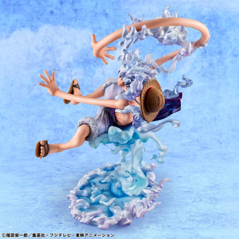 One Piece Portrait.Of.Pirates PVC Figure "Evolutionary History" Monkey D. Luffy "Gear Fifth" 26 cm [22]