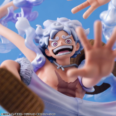 One Piece Portrait.Of.Pirates PVC Figure "Evolutionary History" Monkey D. Luffy "Gear Fifth" 26 cm [8]